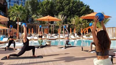 Bla Bla Dubai is hosting To-Pilates sessions every Sunday morning. Courtesy Bla Bla