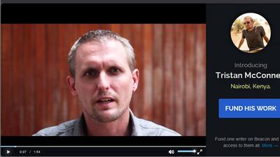 Beacon Reader allows users to fund individual journalists.