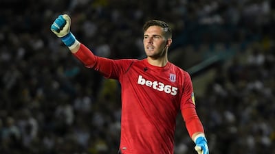Jack Butland has been at fault for at least four goals this season but was the hero of their shoot-out win against Leeds in the League Cup, scoring the decisive penalty. Getty Images