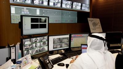 The Operation Control Centre for the Dubai Tram. Jeffrey E Biteng / The National