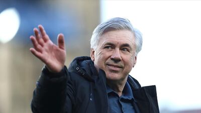 Carlo Ancelotti has left Everton for Real Madrid. AP