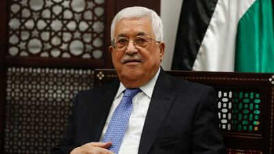 Palestinian president Mahmoud Abbas has sent a clear message to the British government. Abbas Momani / AFP