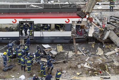 At least 173 people were killed and some 600 injured on March 11, 2004, in near-simultaneous explosions on three trains in Madrid at the height of morning commuter traffic. AFP
