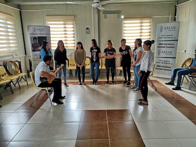Yazidi youngsters have formed a choir with the help of the AMAR Foundation to help preserve their traditional music.