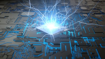 Two types of chips are causing prices to soar; both are sought after by consumers and the artificial intelligence industry. 3D illustration