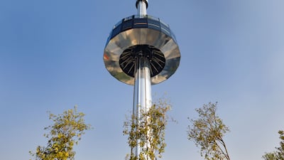 The Garden in the Sky observation tower is among the permanent features of the new district. Photo: Dubai Expo 2020