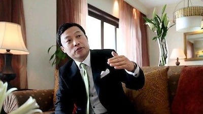 Kwak Seung-jun, the chairman of the South Korean Presidential Council for Future and Vision, an advisory group to the president. Fatima Al Marzooqi / The National