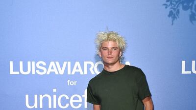 Jordan Barrett attends the Unicef Summer Gala on August 9, 2019 in Porto Cervo, Italy. Getty Images