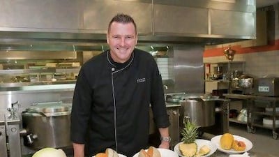 Mark Patten, the vice president of culinary at the Atlantis, The Palm. Charles Crowell for The National