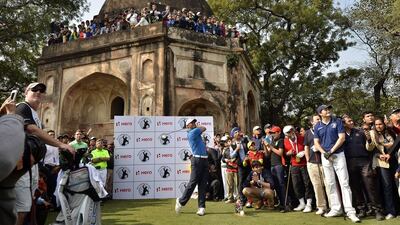 Despite his recent struggles, the aura of Tiger Woods has not diminished in places such as India. AFP