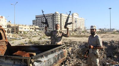 Forces loyal to Khalifa Haftar's Libyan National Army have been targeted by bomb attacks in recent months. AFP