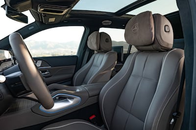 The interiors feature warm trim tones and a cosseting cabin atmosphere. Photo: Mercedes-Benz