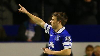Right-back: Seamus Coleman, Everton. The best goalscoring full-back in England struck again against Queens Park Rangers. Clive Brunskill / Getty Images