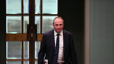 Australian deputy prime minister Barnaby Joyce has told parliament he may be a dual citizen of Australia and New Zealand, which could potentially bar him from serving in parliament. Lukas Coch/EPA