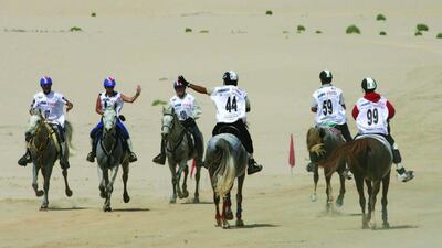 4. Endurance racing in Al Wathba Stephen Lock / The Natioanl