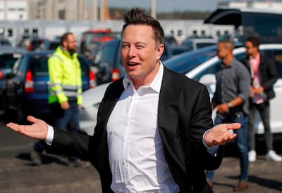 Elon Musk, chief executive of Tesla, is the richest man in the world with a worth of $194.8 billion. AFP