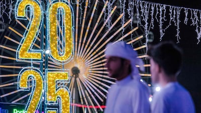 Anticipation for New Year 2025 grows at the Sheikh Zayed Heritage Festival in Abu Dhabi. AFP