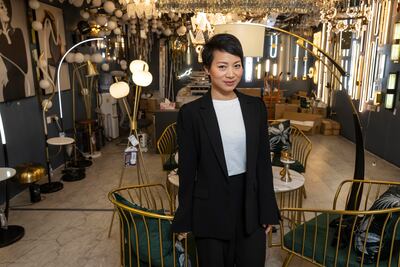 Dubai resident Zhong Ling Li will be among millions travelling during the Lunar New Year period. Antonie Robertson / The National