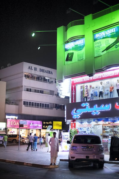 There are plenty of tailors in Satwa. Reem Mohammed / The National