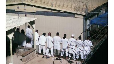 Those detained at the Guantanamo prison camp deserve prompt fair trials, a reader says. Deborah Gembara / Reuters