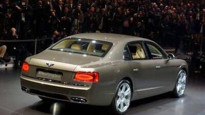 Bentley's Flying Spur is expected to be a hit in the Gulf region. Newspress