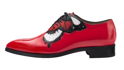 Christian Louboutin Chrisolido Flat Calf Corazon. Courtesy Christian Louboutin