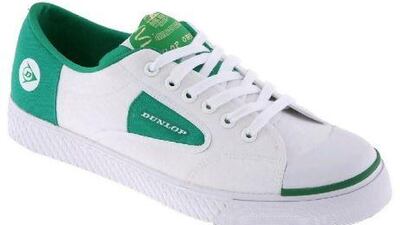 The classic Dunlop greenflash trainers.