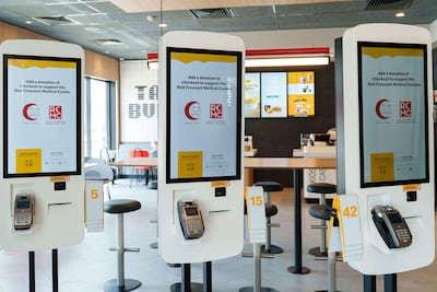 McDonald’s UAE enables its customers to contribute by donating at self-ordering kiosks