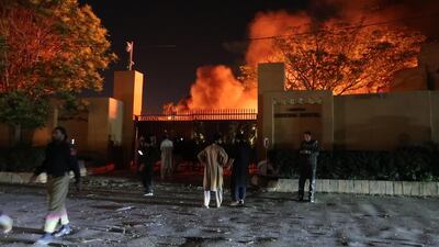 Smoke billows from inside the Serena hotel after a bomb blast in Quetta, provincial capital of Balochistan province, Pakistan. EPA