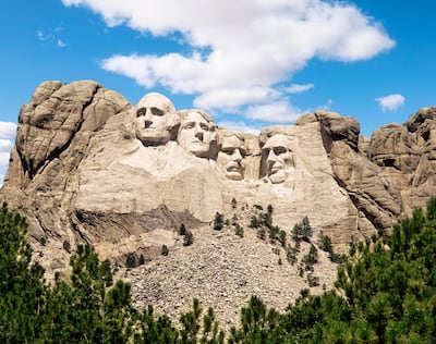 Rapid City is the gateway town to famous US landmark, Mount Rushmore. Getty Images