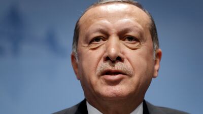 Turkish President Recep Tayyip Erdogan. AP