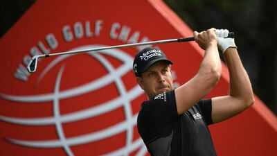 A second place finish at the WGC-HSBC Champions has moved Henrik Stenson to the top of the Race to Dubai Standings. Johannes Eisele / AFP