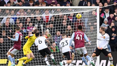 Jacob Ramsey scores Villa's third goal. Getty