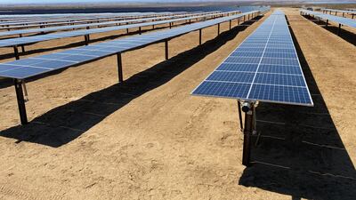 GCC countries are seeking to boost renewable energy production to reduce emissions and achieve net-zero targets in the coming decades. Photo: Masdar