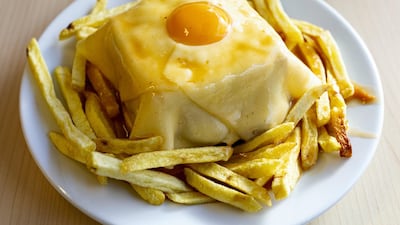 Porto: francesinha. Getty Images