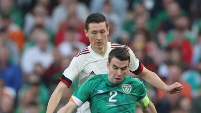 Seamus Coleman – 6. The captain was left frustrated when Batshuayi was able cut inside and shot from the edge of the box for Belgium’s first from his wing. After starting well in the second half, it was Coleman who had the last touch to convert Vanaken’s header. Reuters