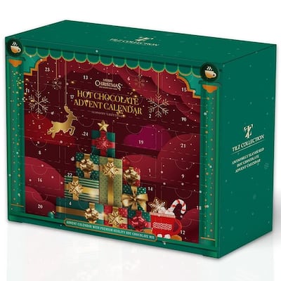 Hot chocolate calendar, Dh161, desertcart.ae. Photo: Sedol