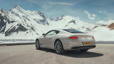 Larger wheels are part of a noticeably more aggressive profile. Bentley