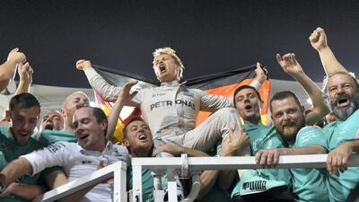 3rd. Nico Rosberg, 78 points. Abu Dhabi will always be a special place for Rosberg as his second place in 2016 earned him the world title. It also proved to be his last race in the sport before he retired. He won the 2015 race and also was third in 2013. AFP Photo