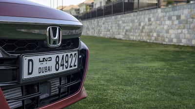 The Honda Accord in Dubai. Khushnum Bhandari for The National
