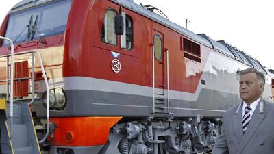 Vladimir Yakunin, the president of Russian Railways, is an old friend and long-time ally of Vladimir Putin. Dmitry Astakhov / Ria Novosti / Reuters