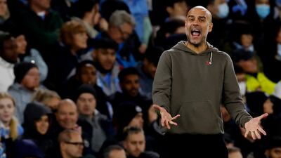 Manchester City manager Pep Guardiola. Action Images