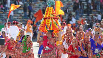 People danced and sang along to popular Bollywood songs