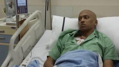 Shaikh Farhan Hussain is having chemotherapy at Dubai Hospital to help stop his leukaemia spreading, but he needs a life-saving transplant his family cannot afford. They hope residents will assist them. Courtesy Hussain family