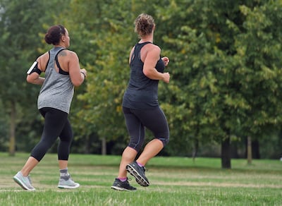 Maintaining an active lifestyle can help address high blood pressure. Photo: PA
