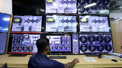 The water in the tanks is monitored round-the-clock by engineers in the control room.