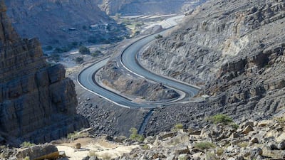 Residents have mixed feelings about the improvements being made to access for Jebel Jais. Victor Besa for The National
