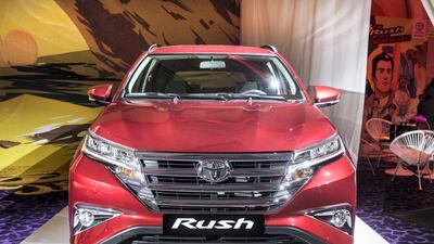 The Rush is powered by a 1.5-litre four-cylinder engine. Leslie Pableo for The National