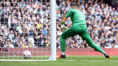MANCHESTER CITY RATINGS: Ederson - 6 The Brazilian gave City fans a heart attack when he miscontrolled near the line. He might have done better for Liverpool’s first equaliser. Reuters