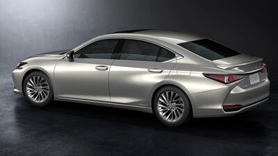 The ES 300h has a 2.5-litre petrol engine, plus battery. Lexus